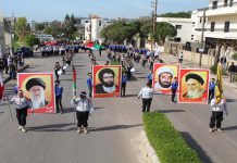 مسيرة كشفية في جنوب بيروت بيوم القدس تحت عنوان قادمون