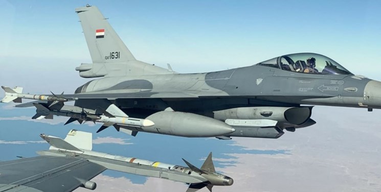 هلاکت گروهی از عناصر داعش در کرکوک در پی حمله جنگنده‌های F16 عراقی